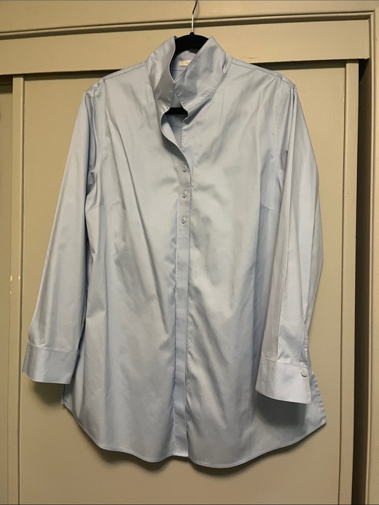 Chico's Other - Light Blue Chico’s Dress Shirt - Classic Button-Up